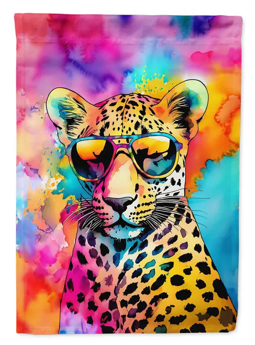 Hippie Animal Leopard Garden Flag Caroline's Treasures