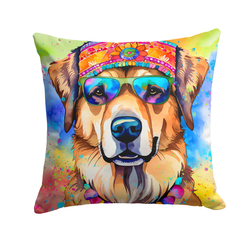 Hippie Dawg Pair of Pot Holders Caroline's Treasures
