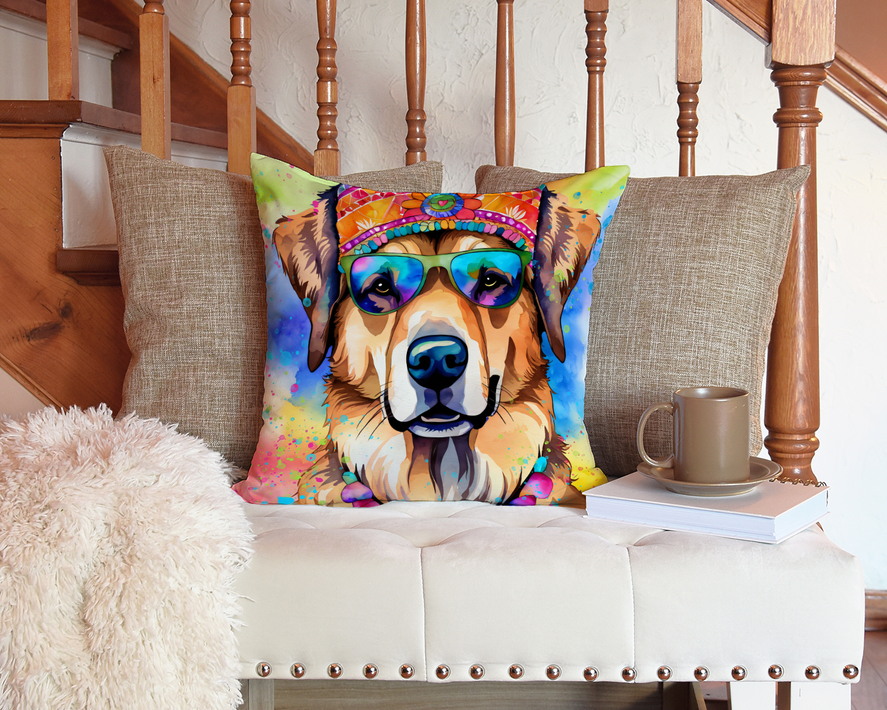 Hippie Dawg Pair of Pot Holders Caroline's Treasures