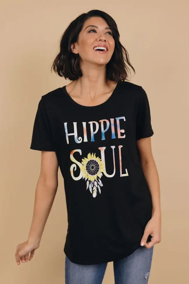 Hippie Soul Sunflower Tee Stay Warm in Style