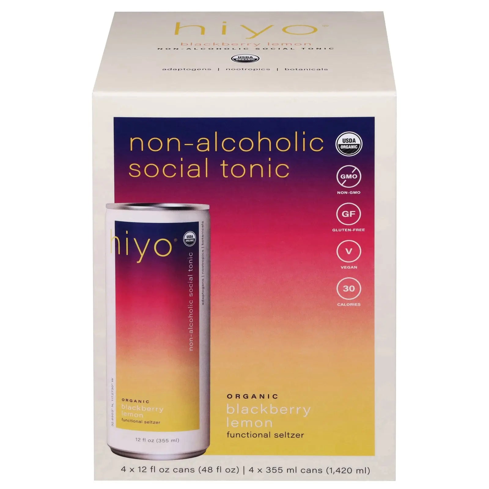 Hiyo - Seltzer Og2 Blkbry Lem - Cs Of 6-4/12 Fz Hiyo