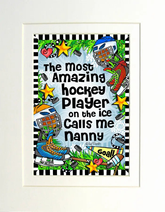 Hockey Mom/Grandma Themed Gifty Art Suzy Toronto