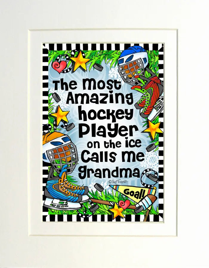 Hockey Mom/Grandma Themed Gifty Art Suzy Toronto