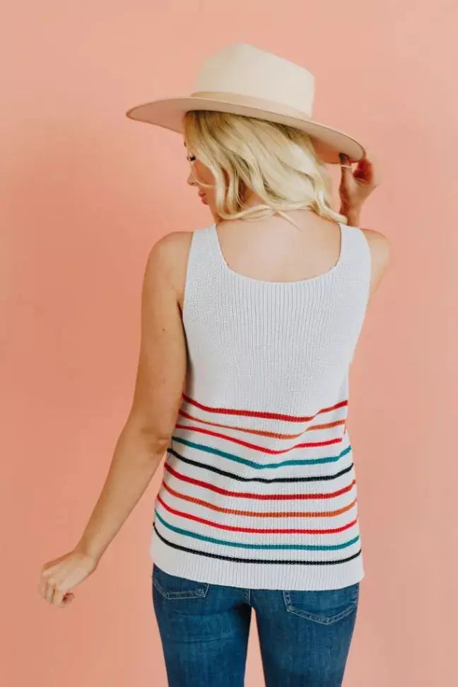 Hold You Tight Knit Tank Stay Warm in Style