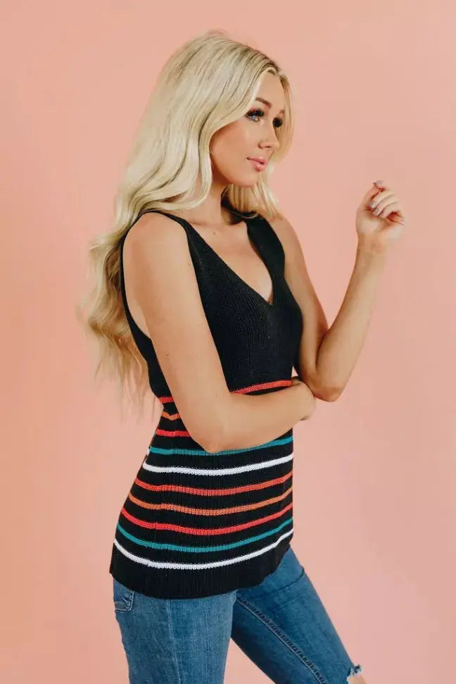 Hold You Tight Knit Tank Stay Warm in Style