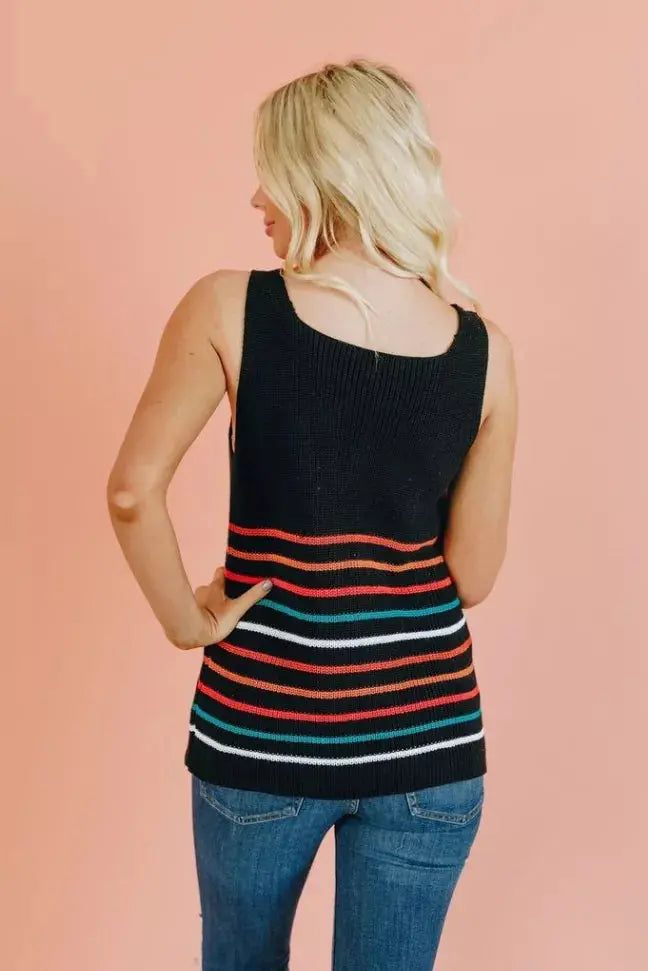 Hold You Tight Knit Tank Stay Warm in Style
