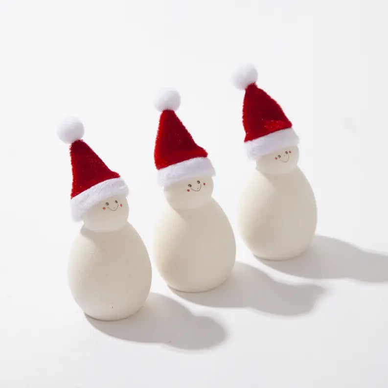 Holiday Snowman Makeup Sponge Baseblue Cosmetics