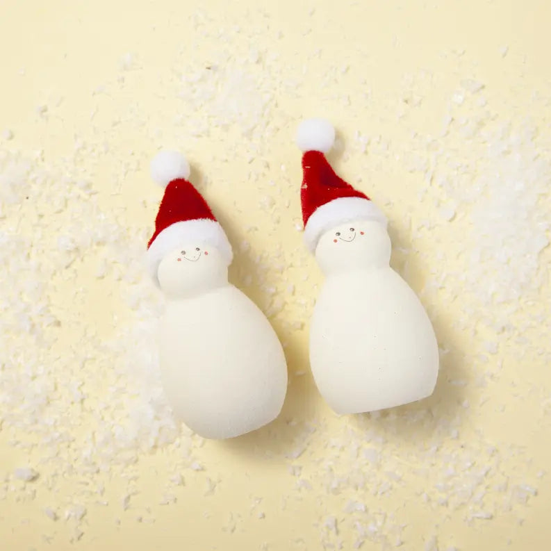 Holiday Snowman Makeup Sponge Baseblue Cosmetics