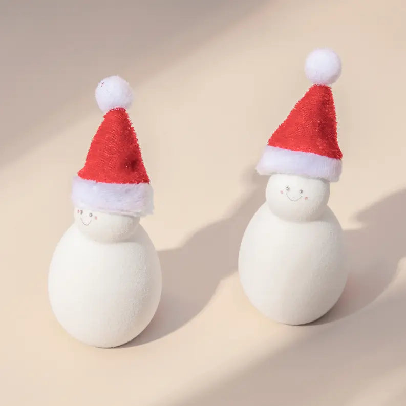 Holiday Snowman Makeup Sponge Baseblue Cosmetics