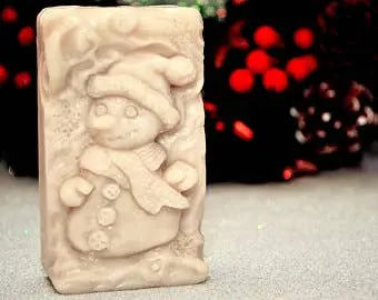 Holiday Snowman Soap Grecian Soap