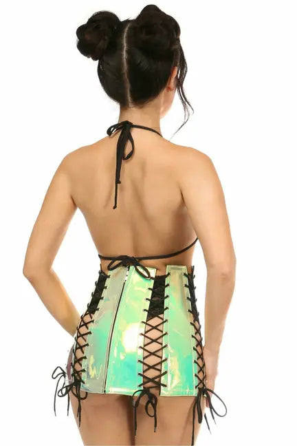 Holo Lace-Up Skirt Daisy Corsets