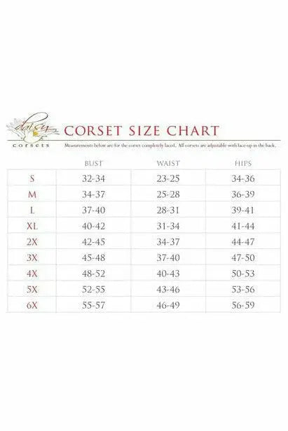 Holo Lace-Up Skirt Daisy Corsets