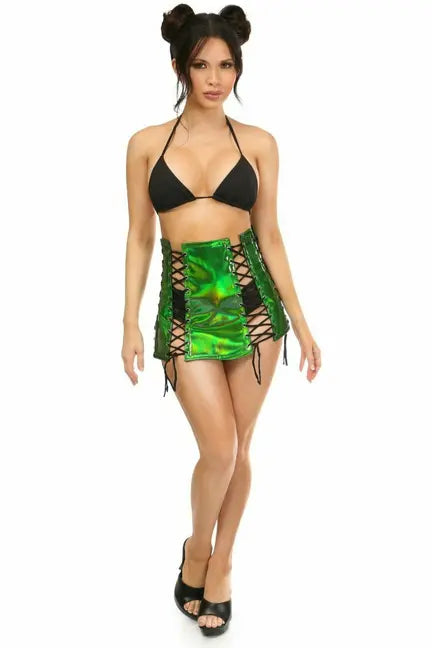 Holo Lace-Up Skirt Daisy Corsets