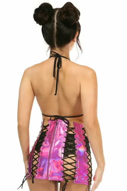 Holo Lace-Up Skirt Daisy Corsets