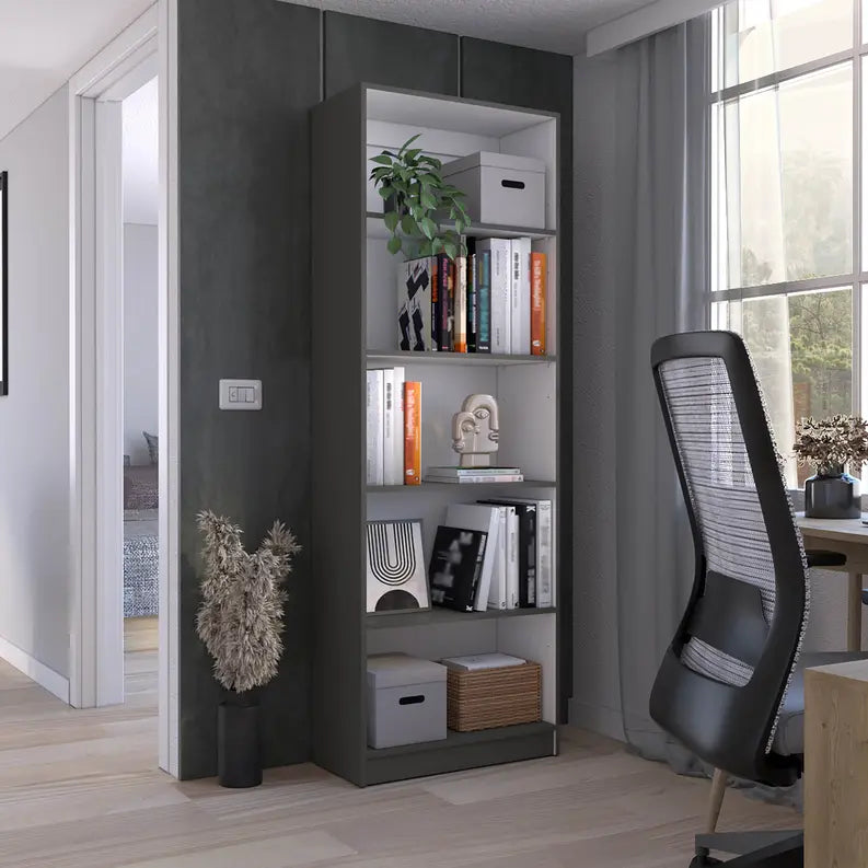 Home 4 Shelves Bookcase TUHOME
