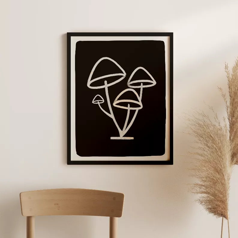 Honey Fungi The Crafted Prints