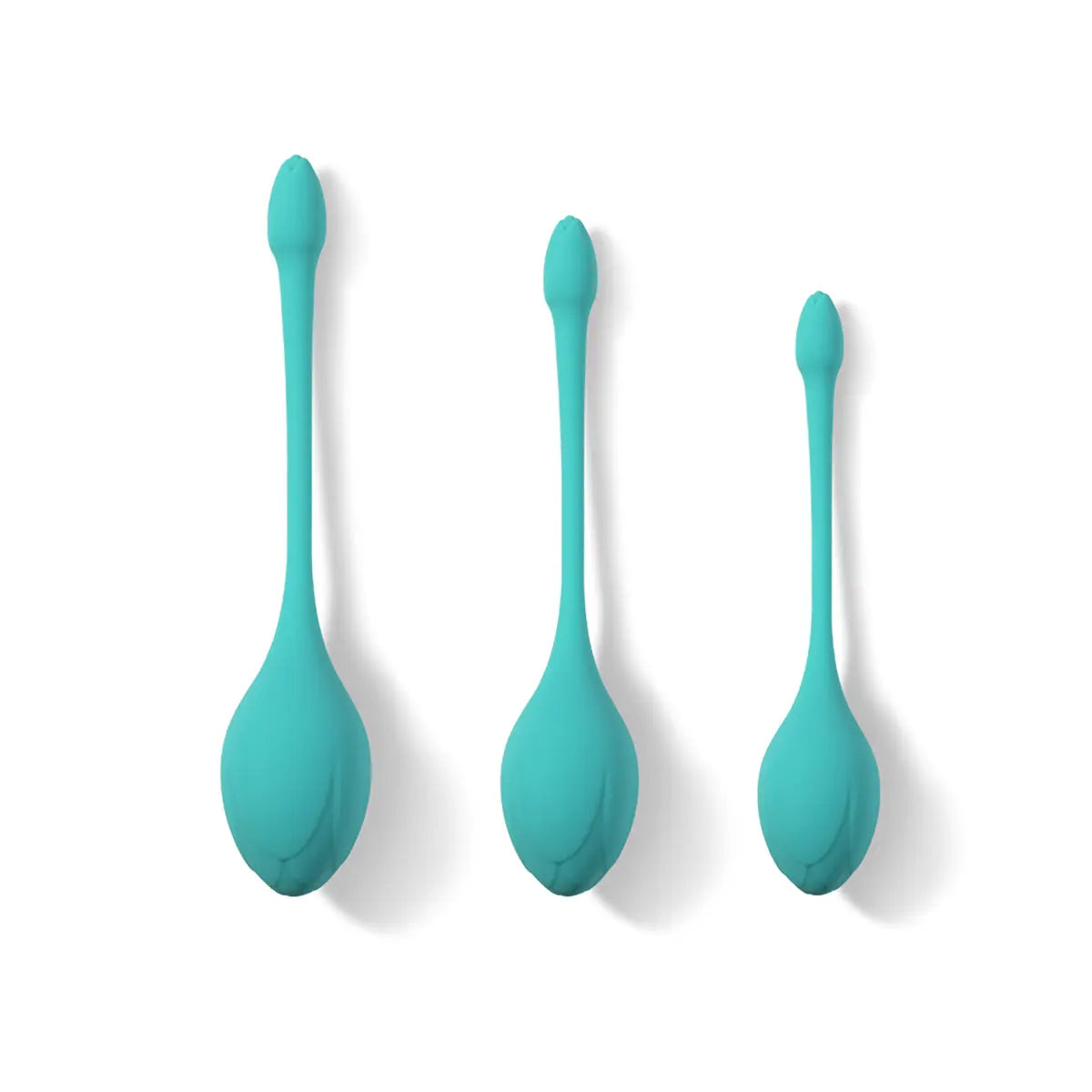 Honey Play Box Bluebell Floral Weighted Kegel Ball 3-Piece Exercise Set Honey Play Box