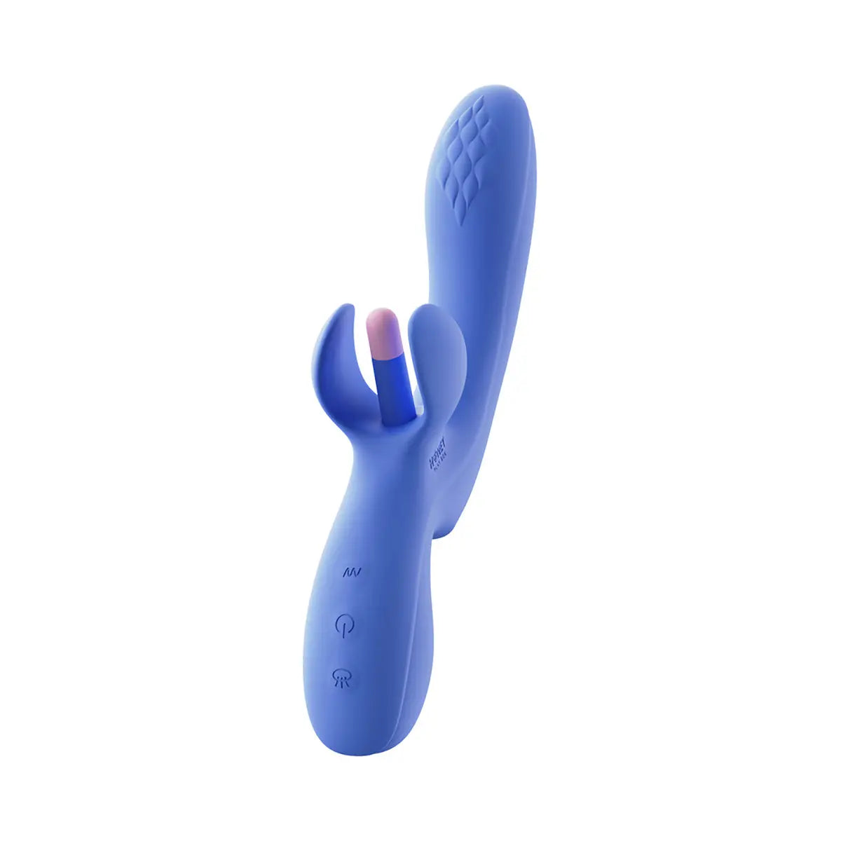 Honey Play Box Fortexa App-Controlled Kinky Finger Flapping Dual Stimulator Blue Honey Play Box