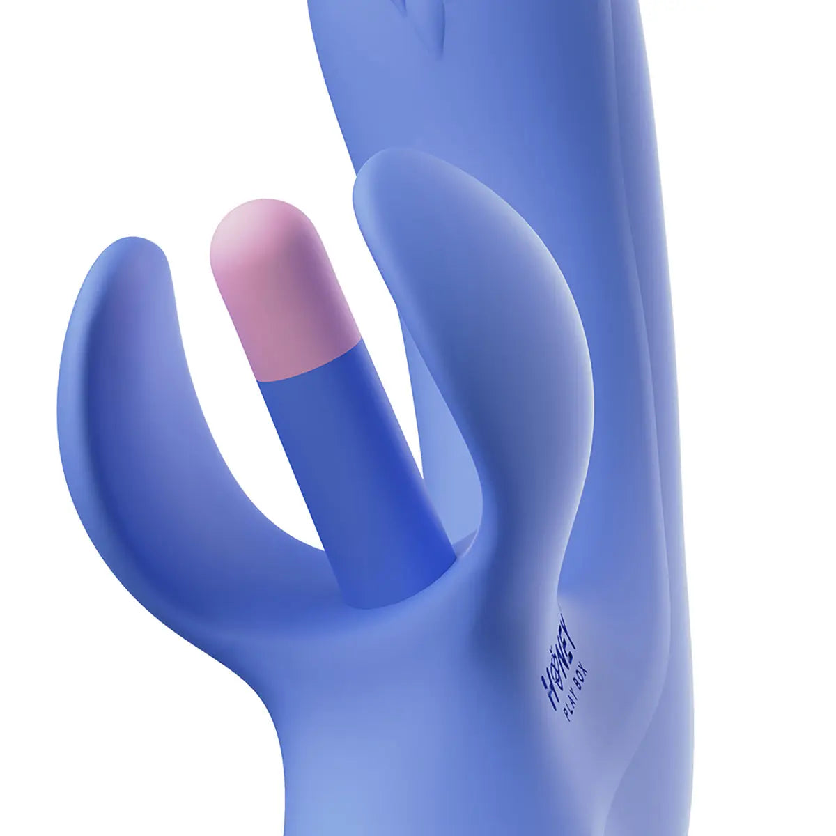 Honey Play Box Fortexa App-Controlled Kinky Finger Flapping Dual Stimulator Blue Honey Play Box