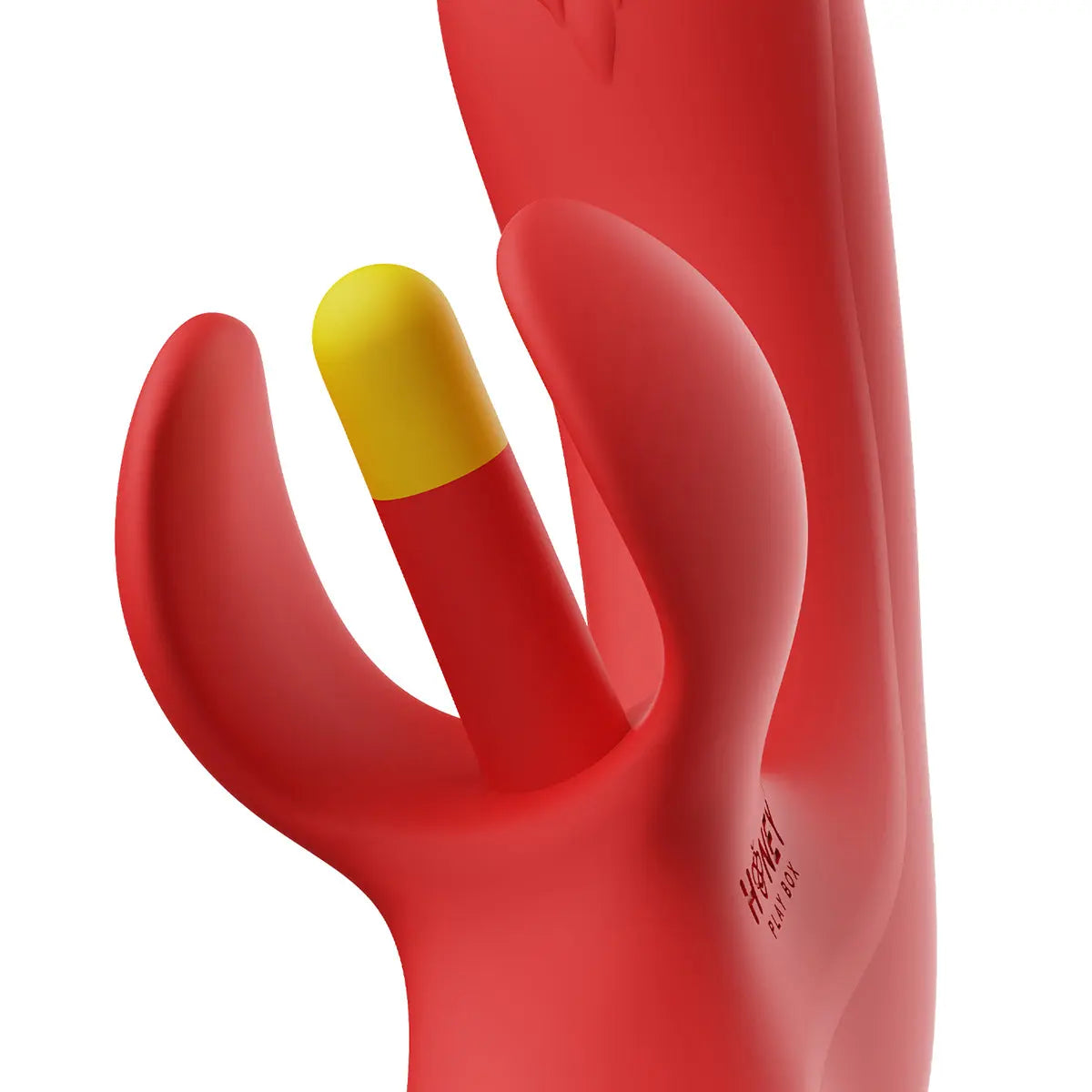Honey Play Box Fortexa App-Controlled Kinky Finger Flapping Dual Stimulator Red Honey Play Box