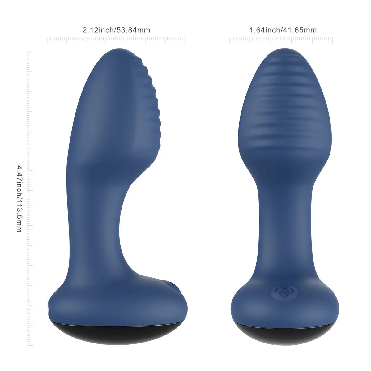 Honey Play Box Frenzy Pressure Sensing App-Controlled Rotating Butt Plug Blue Honey Play Box