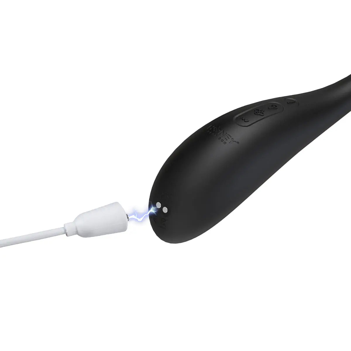 Honey Play Box Puff App-Controlled Inflatable Kegel Ball Black Honey Play Box