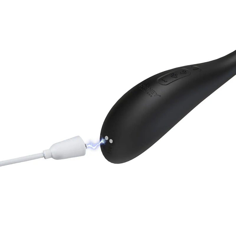 Honey Play Box Puff App-Controlled Inflatable Kegel Ball Black Honey Play Box