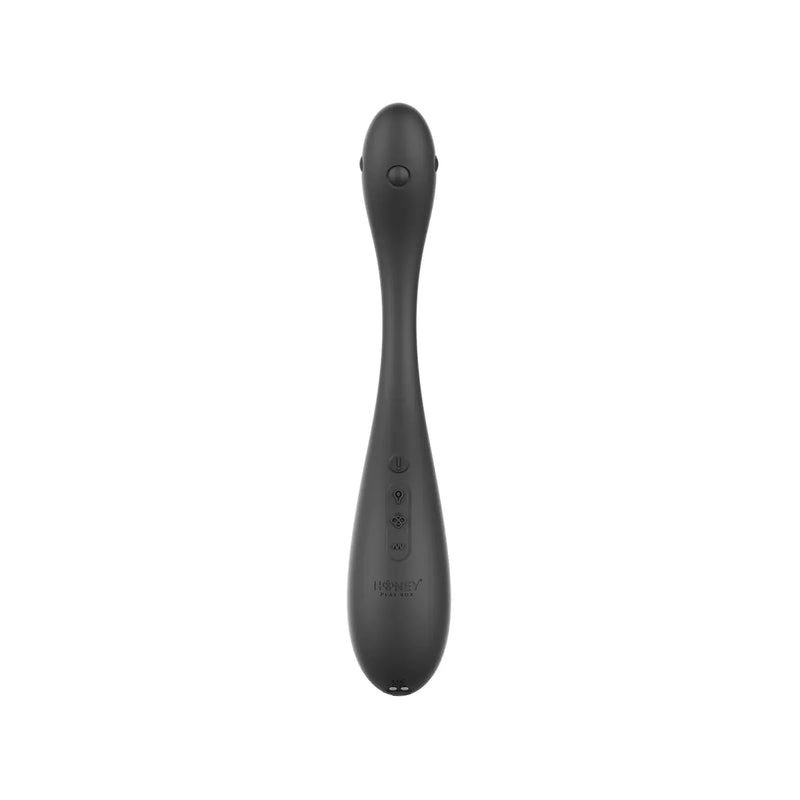 Honey Play Box Puff App-Controlled Inflatable Kegel Ball Black Honey Play Box