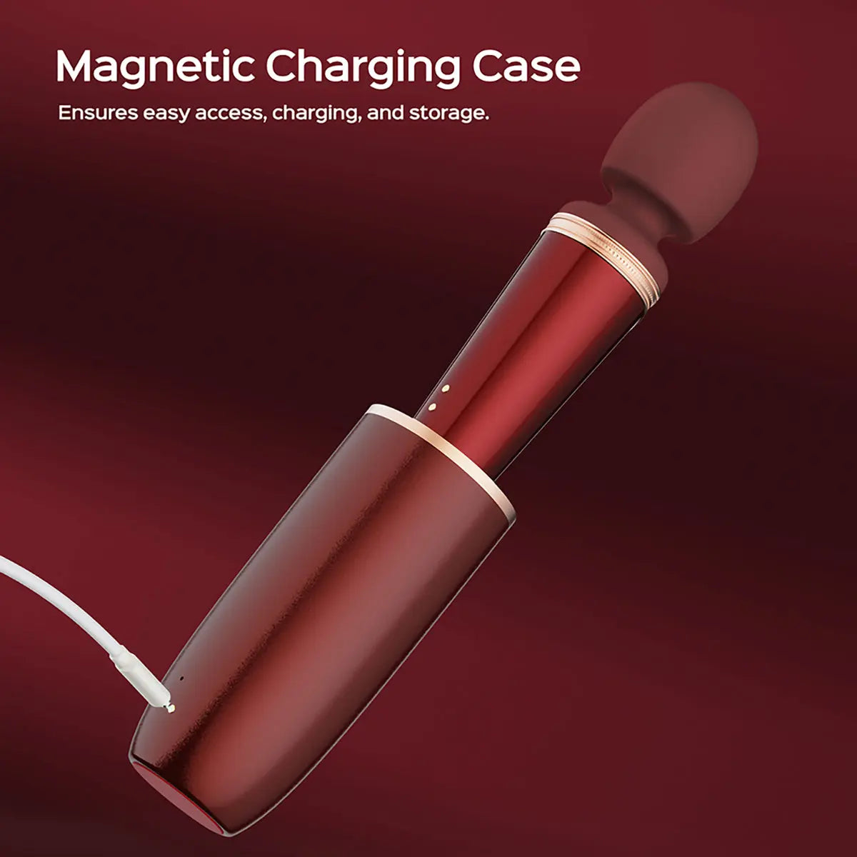 Honey Play Box Stormi Powerful Wand Massager With Charging Case Honey Play Box
