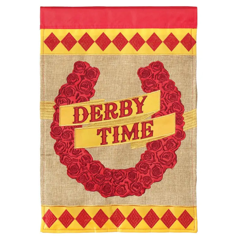Horse Shoe Of Roses Yellow Banner Diamonds Dicksons Inc