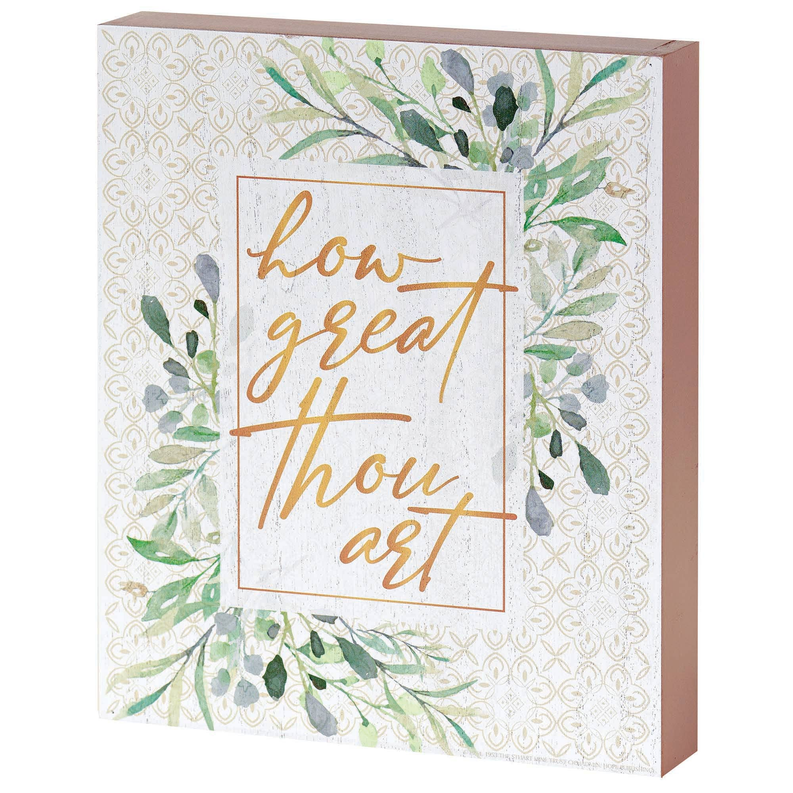 How Great Thou Art Tabletop Wall Dicksons Inc