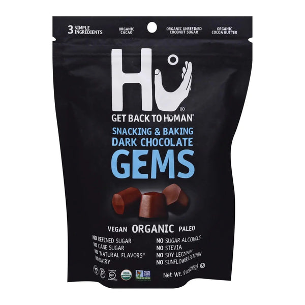 Hu - Gems Organic Dkchc Snkng/bkng - Case Of 6-9 Oz Hu