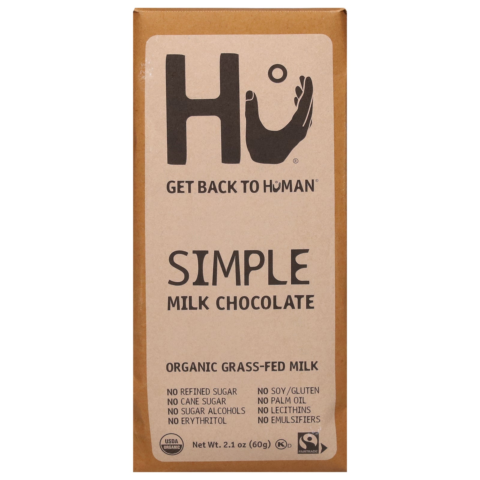 Hu - Mlk Choc Bar Og2 Simple - Cs Of 6-2.1 Oz Hu