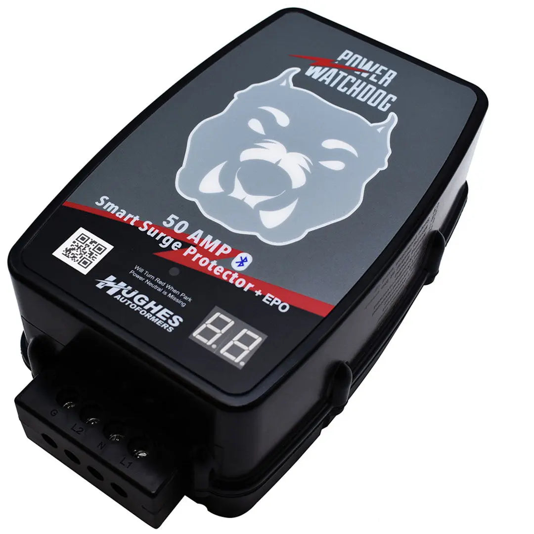 Hughes Power Watchdog Bluetooth Hardwired Surge Protector With Epo - 50 Amp HUGHESAUTO