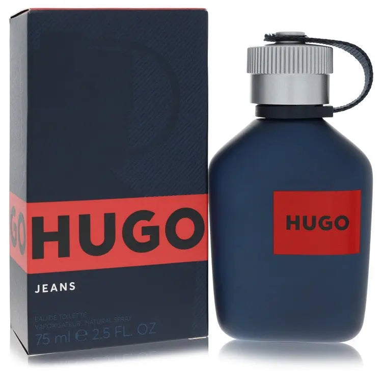 Hugo Boss  Hugo Jeans by Hugo Boss Eau De Toilette Spray 2.5 oz for Men for Fragrances for Men - GreatEagleInc