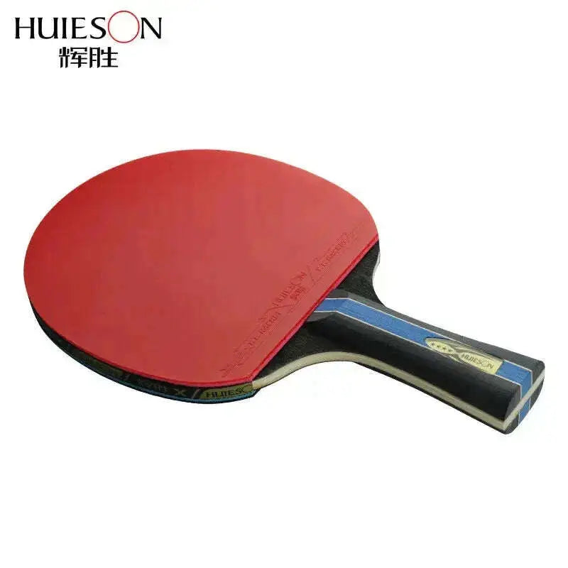 Huieson-7-Ply-Pure-Wood-Table-Tennis-Racket-Double-Face-Pimples-in-Sticky-Rubber-4-Star-Ping-Pong-Paddle-Bat-for-New-Learners-GreatEagleInc-334651812