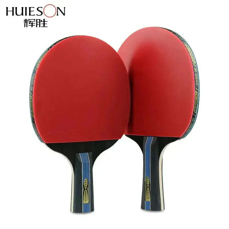 Huieson-7-Ply-Pure-Wood-Table-Tennis-Racket-Double-Face-Pimples-in-Sticky-Rubber-4-Star-Ping-Pong-Paddle-Bat-for-New-Learners-GreatEagleInc-334695473