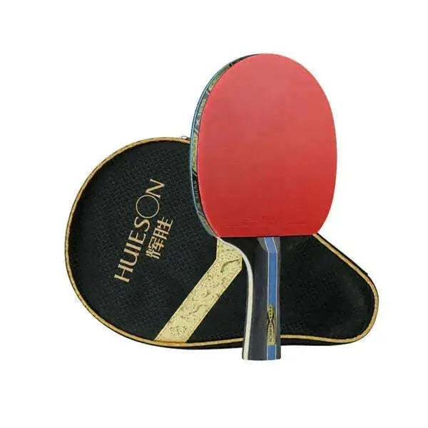 Huieson-7-Ply-Pure-Wood-Table-Tennis-Racket-Double-Face-Pimples-in-Sticky-Rubber-4-Star-Ping-Pong-Paddle-Bat-for-New-Learners-GreatEagleInc-334695750