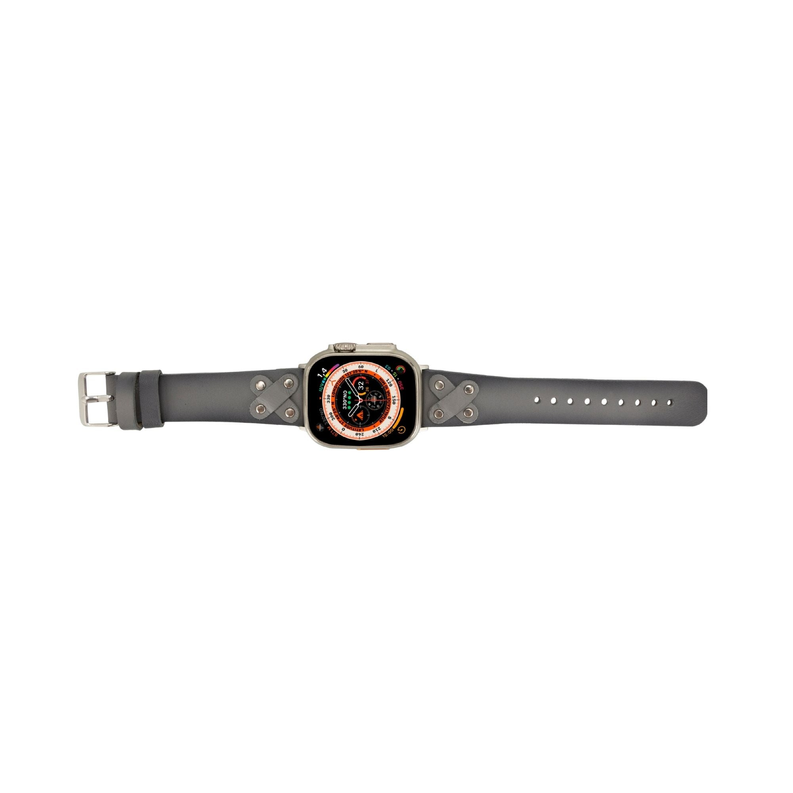Hulett Leather Bands for Apple Watch Ultra,8,7 and SE Toronata