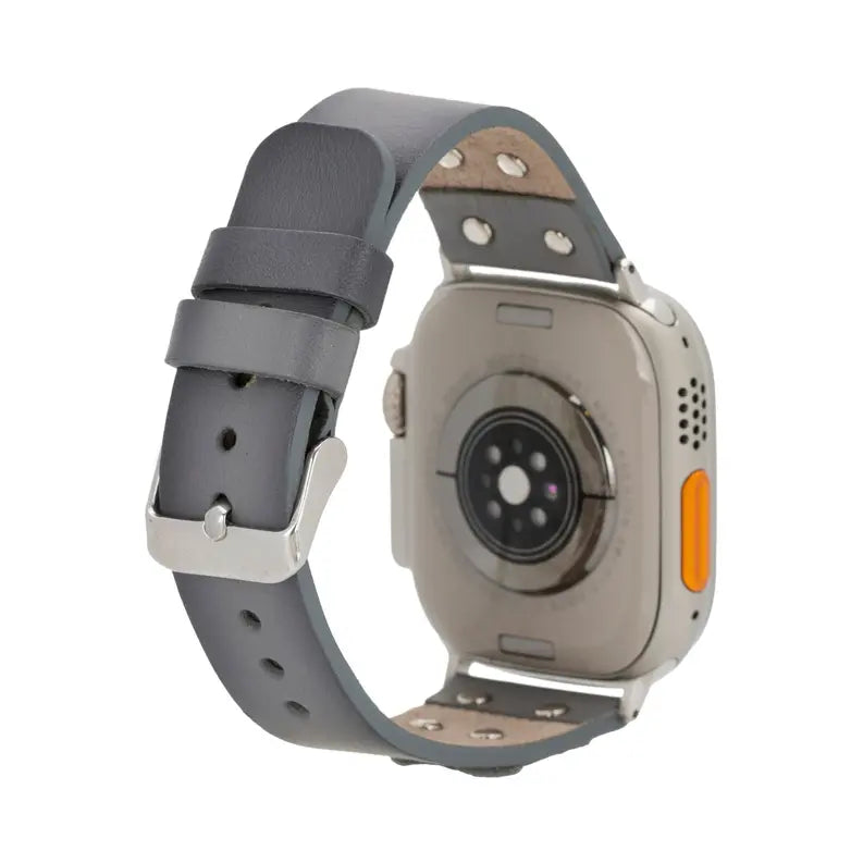 Hulett Leather Bands for Apple Watch Ultra,8,7 and SE Toronata