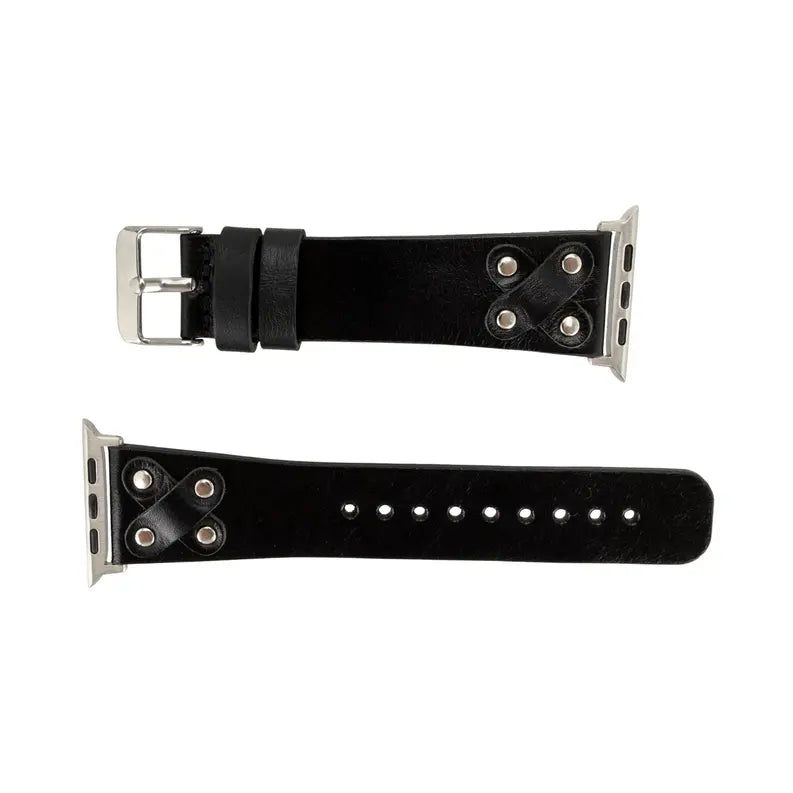 Hulett Leather Bands for Apple Watch Ultra,8,7 and SE Toronata