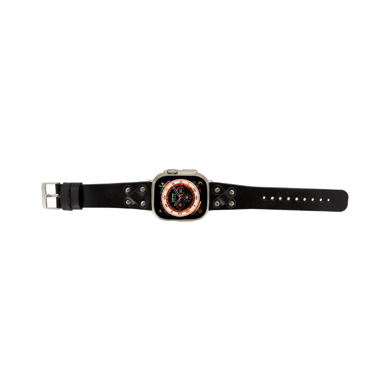 Hulett Leather Bands for Apple Watch Ultra,8,7 and SE Toronata