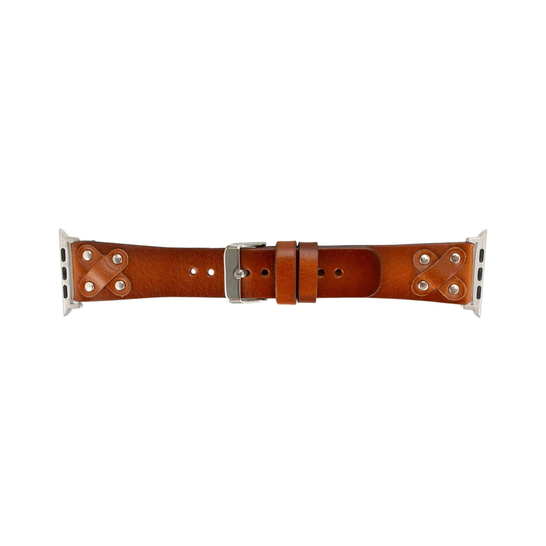 Hulett Leather Bands for Apple Watch Ultra,8,7 and SE Toronata