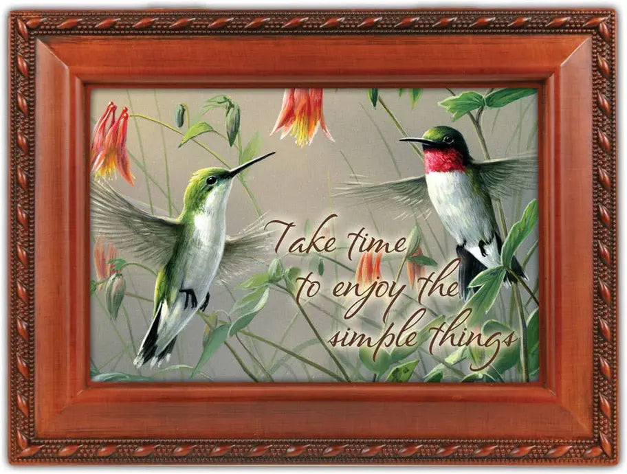 Hummingbirds Wg Music Box Dicksons Inc