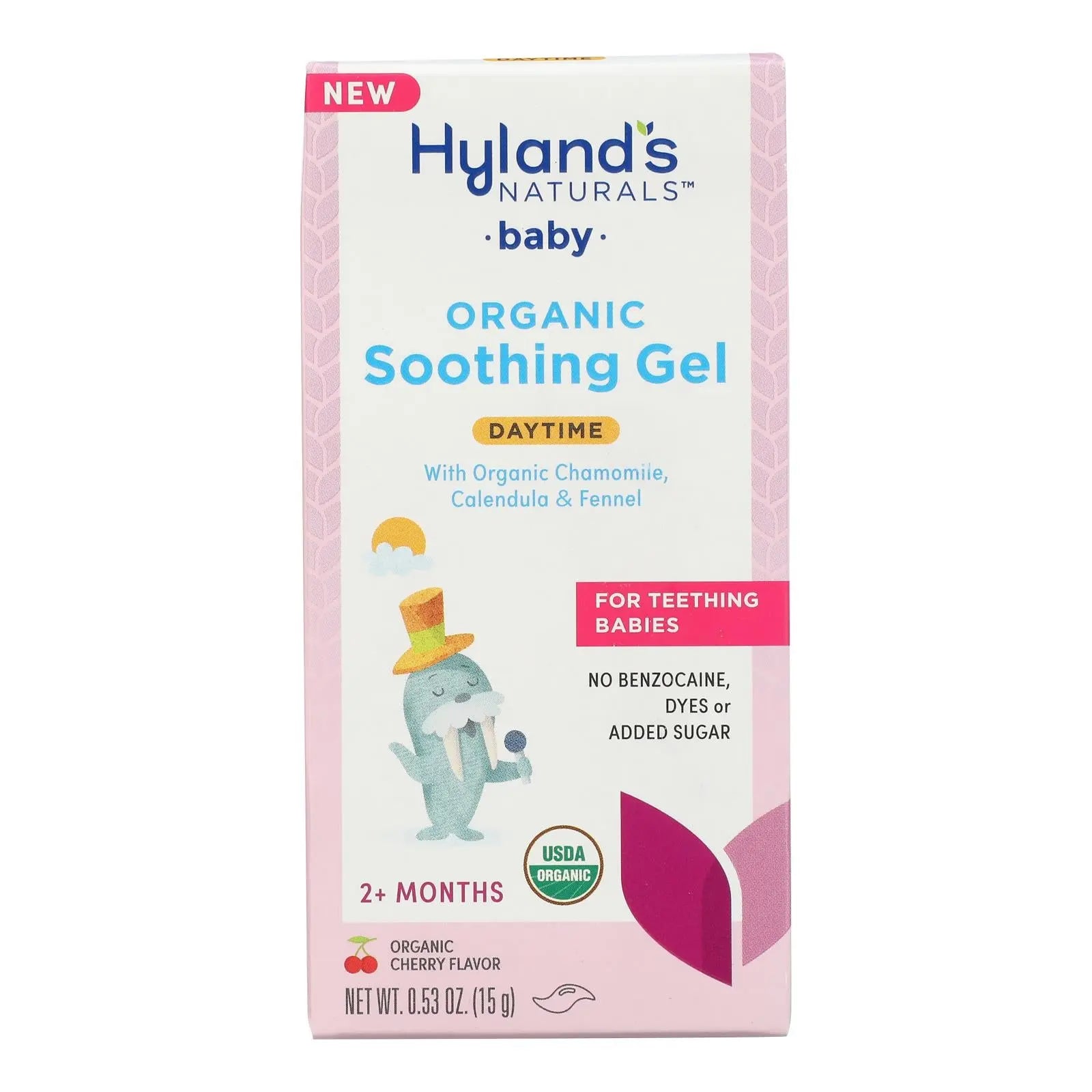 Hyland's - Soothing Gel Organic Baby Day - 1 Each - 0.53 Ounces Hyland's Naturals