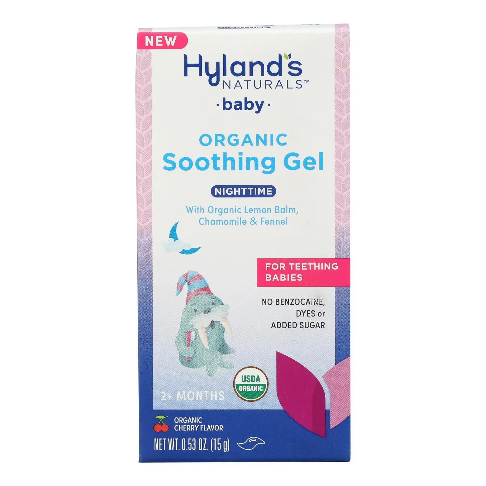 Hyland's Soothing Gel Organic Baby Night - 1 Each - 0.53 Ounces Hyland's Naturals