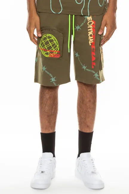 Hype Official Print Shorts WEIV
