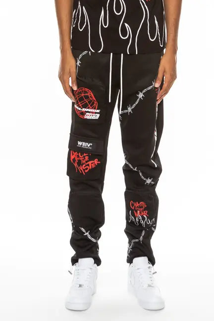 Hype Official Print Track Pants WEIV