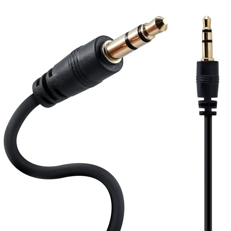 HyperGear 3.5mm Stereo AUX Cable 3ft Black HyperGear