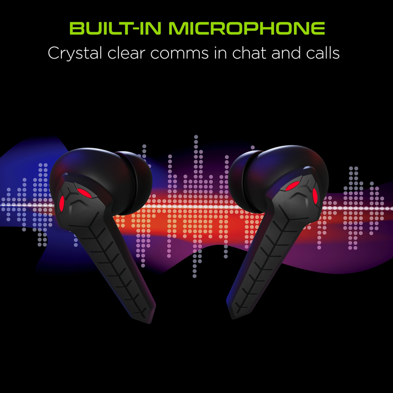 HyperGear CobraStrike True Wireless Gaming Earbuds HyperGear